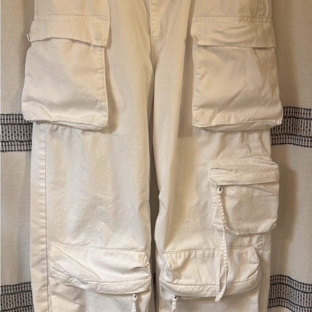 Steve Madden - Women's Duo Denim Cotton Cargo Pants